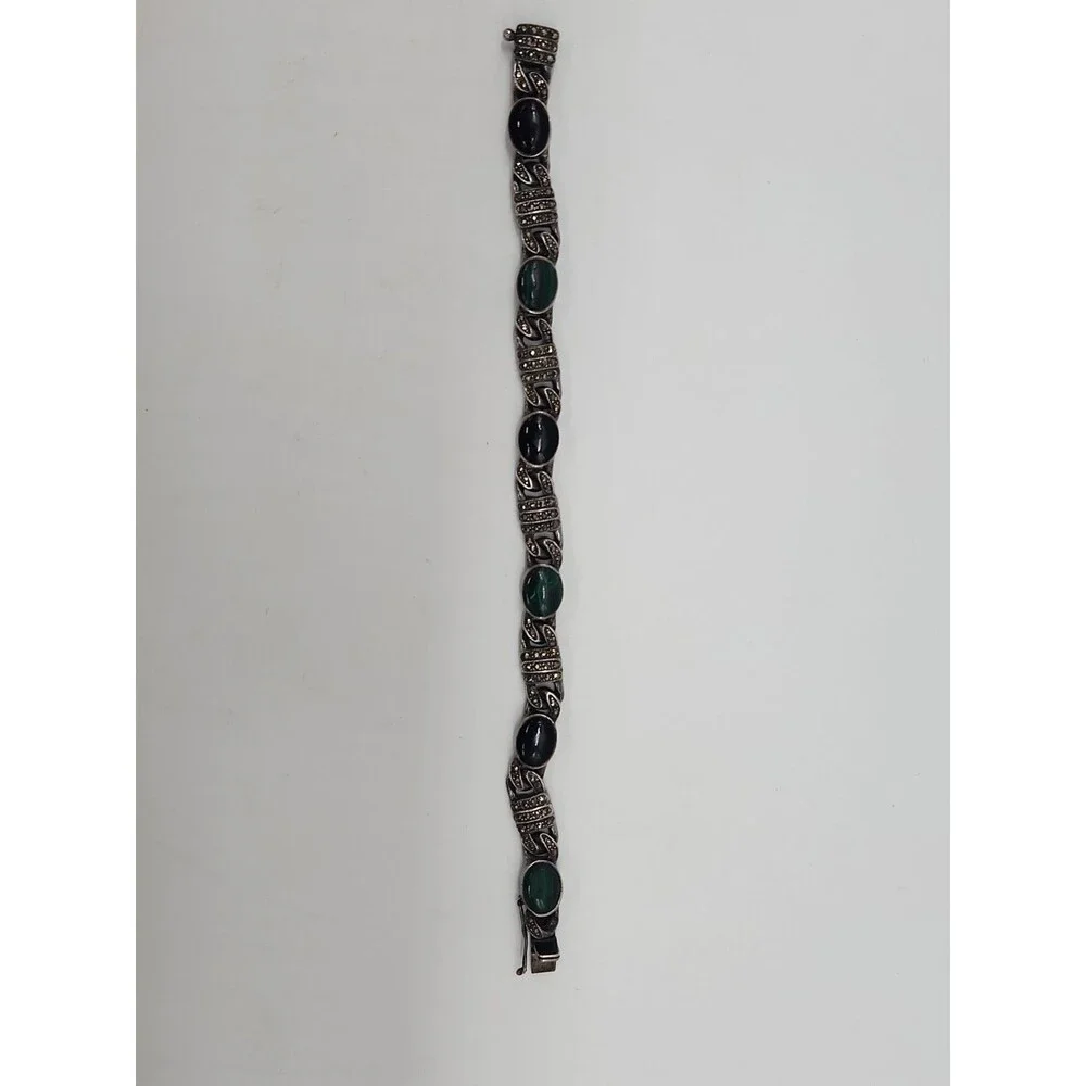 Sterling Silver Marcasite 7